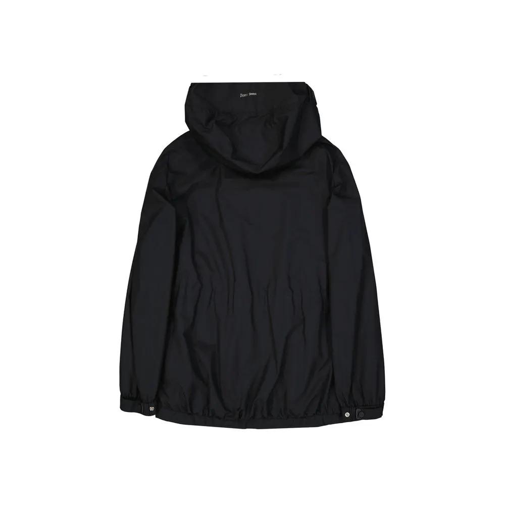 Herno Sample Sale | Herno Black Polyester Shell Jacket - | Designer outlet