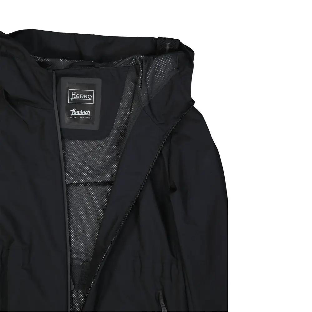 Herno Sample Sale | Herno Black Polyester Shell Jacket - | Designer outlet