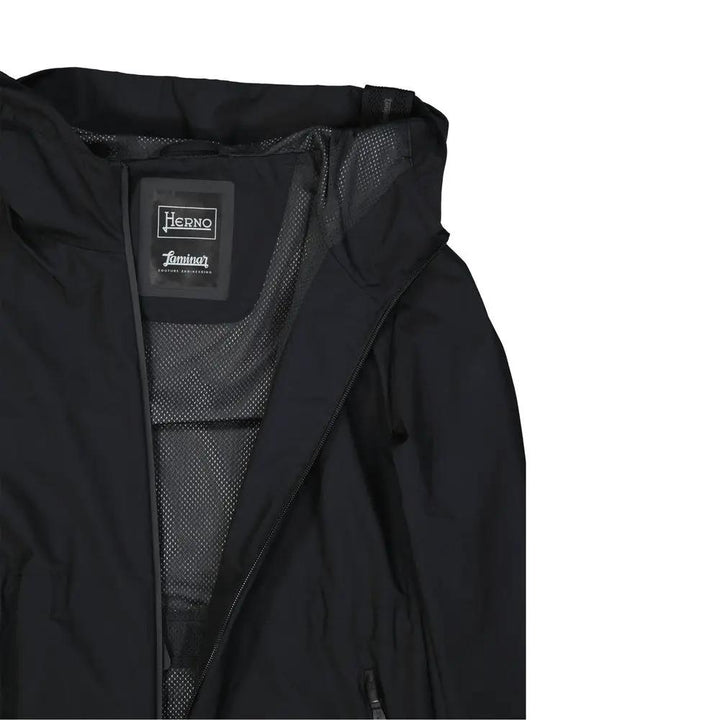 Herno Sample Sale | Herno Black Polyester Shell Jacket - | Designer outlet