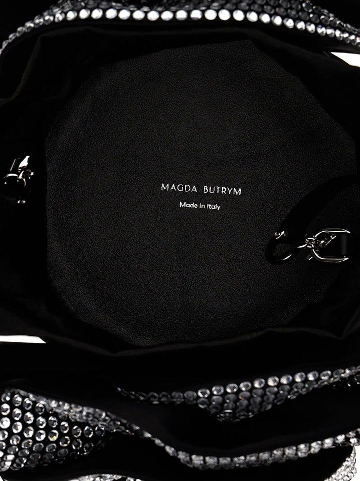 Magda Butrym Black Viscose Crossbody Bag