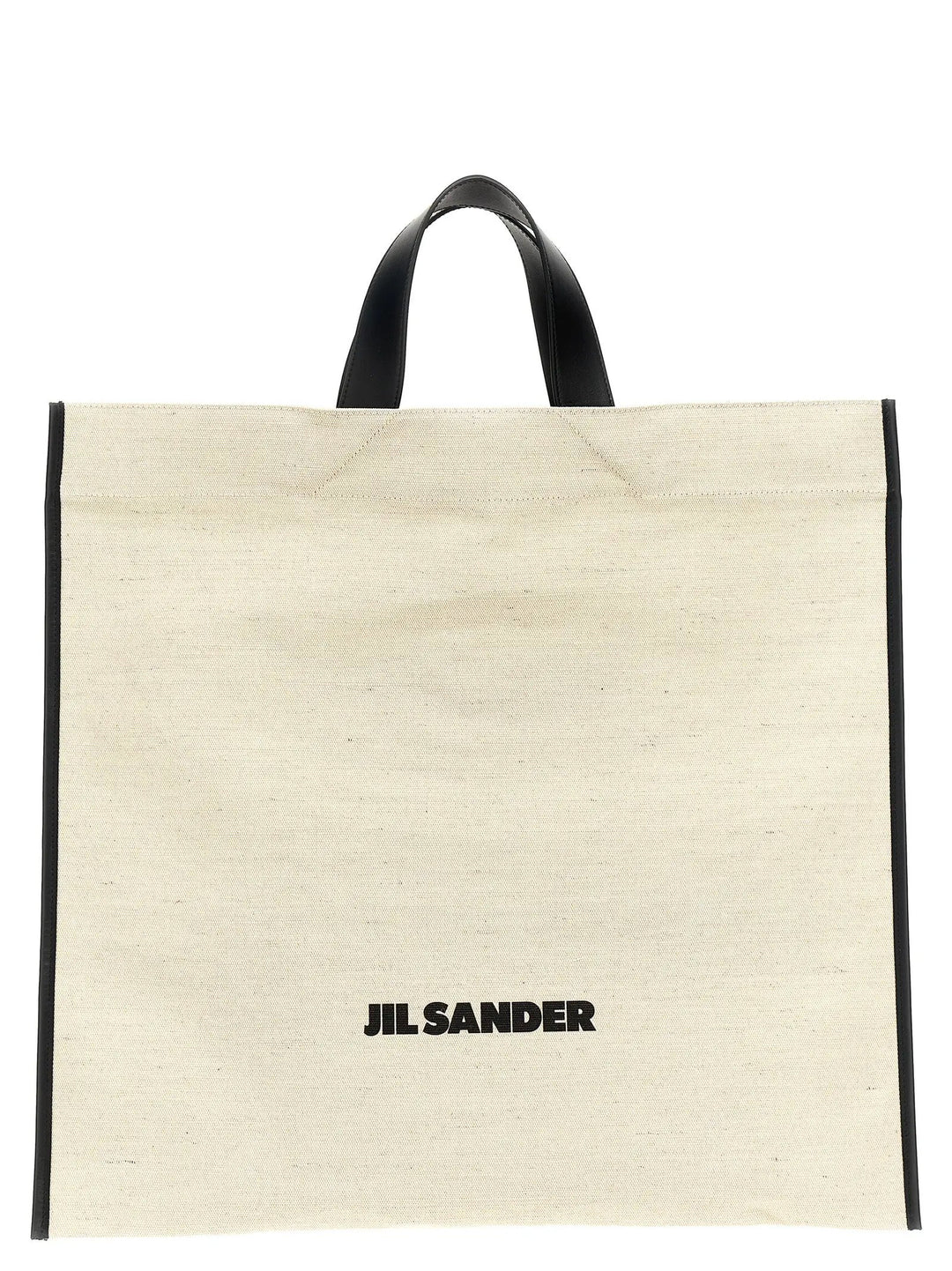 Jil Sander Bicolor Jute Tote Bag