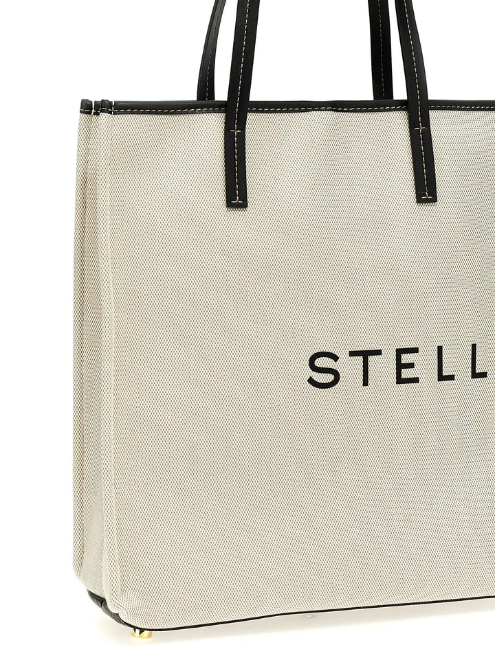 Stella McCartney Beige Cotton Tote Bag