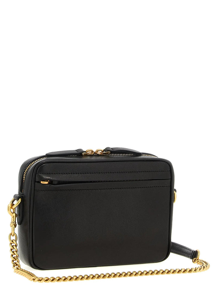 Valentino Garavani Brown Lamb Leather Crossbody Bag