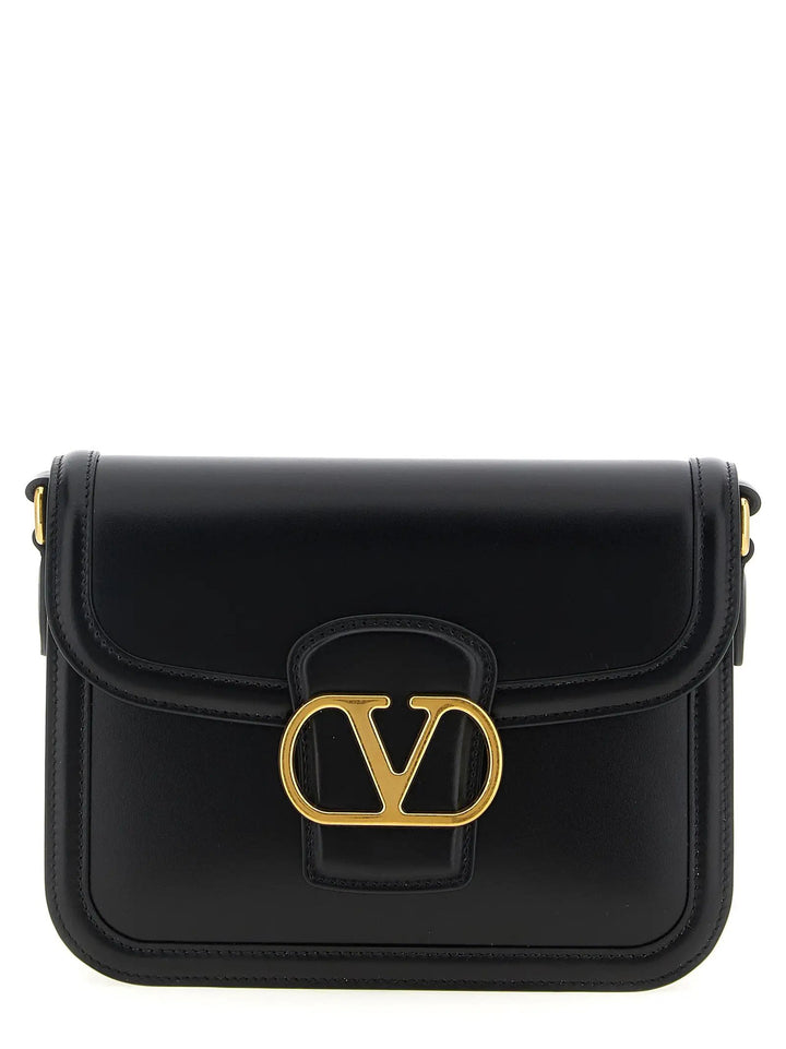 Valentino Garavani Black Calfskin Crossbody Bag