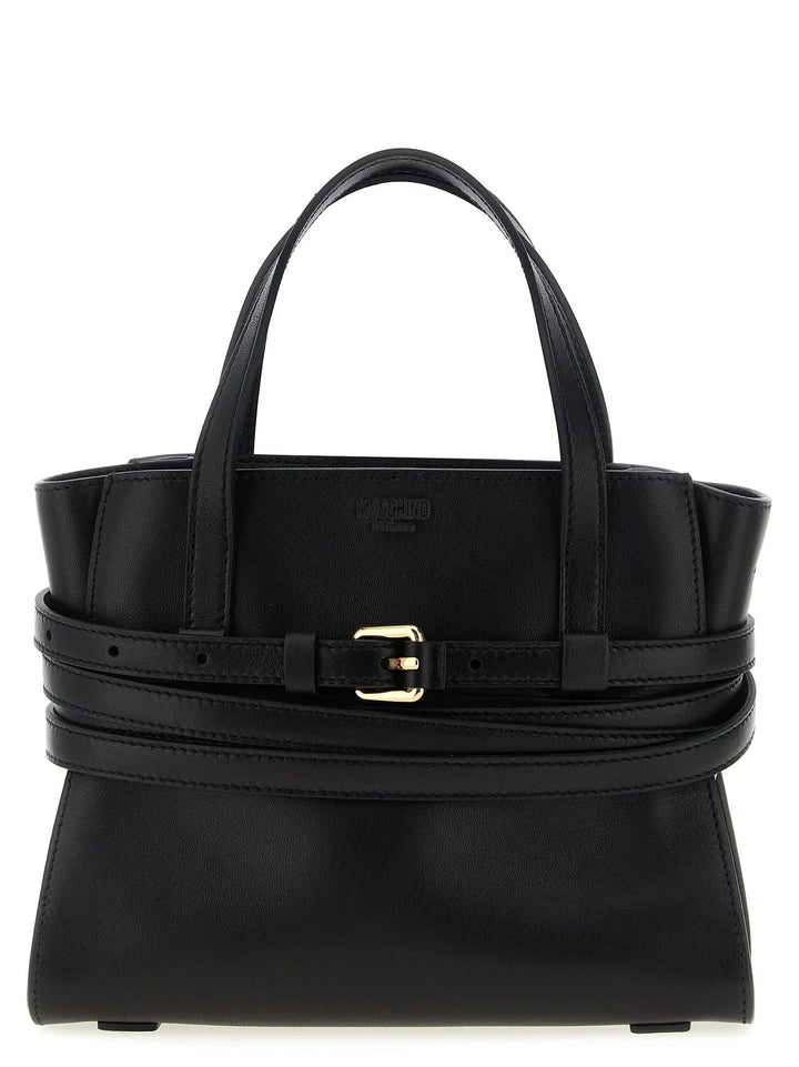 Moschino Black Polyester Handbag