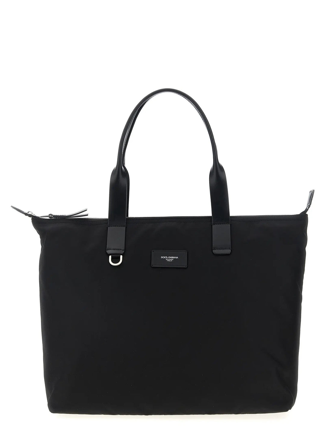 Dolce &amp; Gabbana Black Polyamide Tote Bag