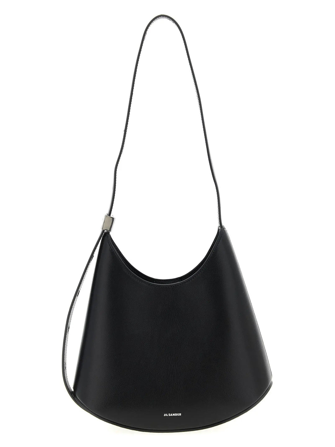 Jil Sander Black Bovine Leather Shoulder Bag