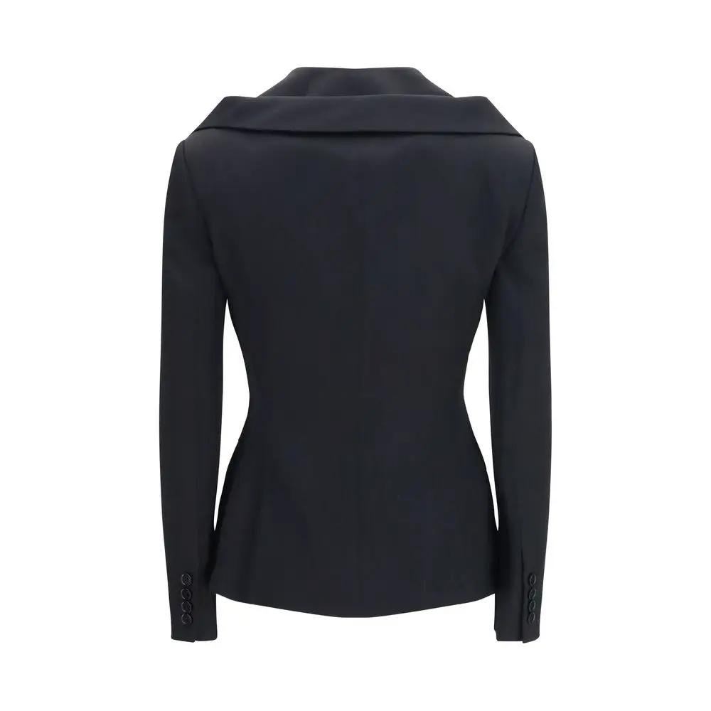 Alexander McQueen Sample Sale | Alexander McQueen Black Wool Oves Aries Full-Length Jacket - | Designer outlet