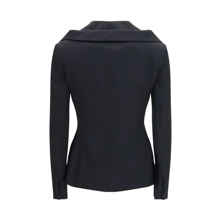 Alexander McQueen Sample Sale | Alexander McQueen Black Wool Oves Aries Full-Length Jacket - | Designer outlet