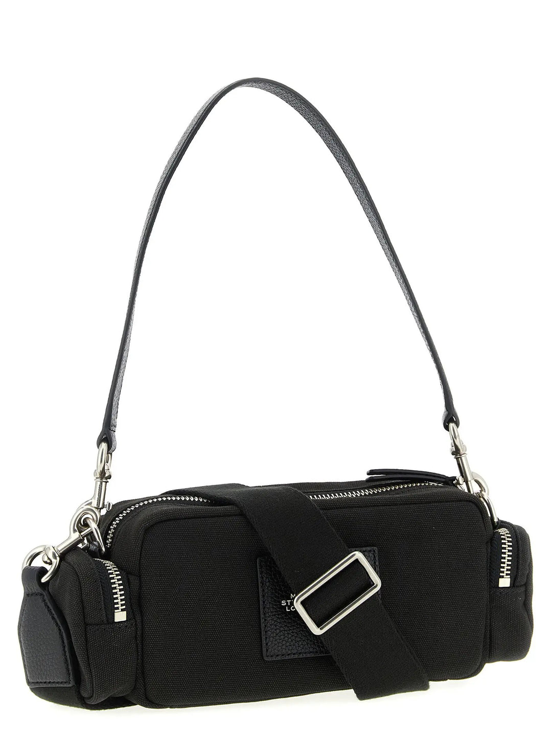Marc Jacobs Black Cotton Shoulder Bag