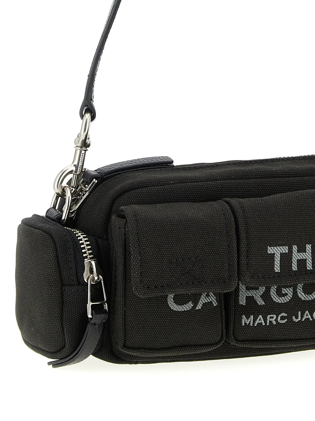 Marc Jacobs Black Cotton Shoulder Bag