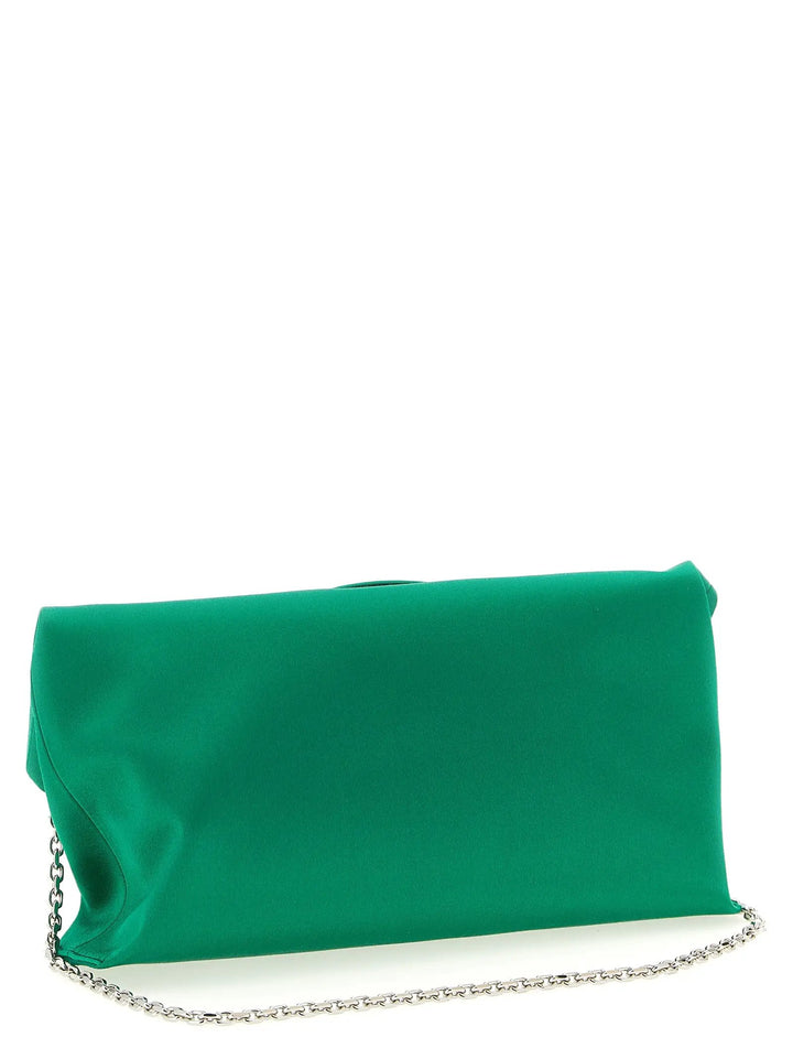 Roger Vivier Bicolor Viscose Clutch Bag