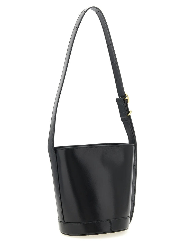 Jil Sander Black Calfskin Shoulder Bag