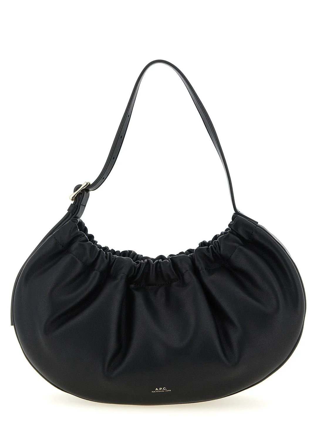 A.P.C. Black Polyethylene Shoulder Bag