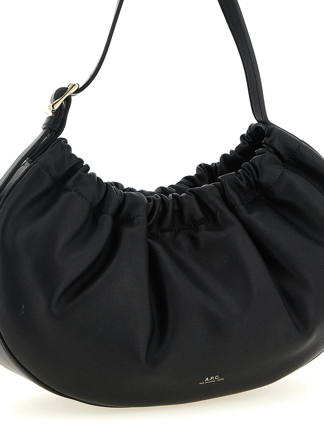 A.P.C. Black Polyethylene Shoulder Bag