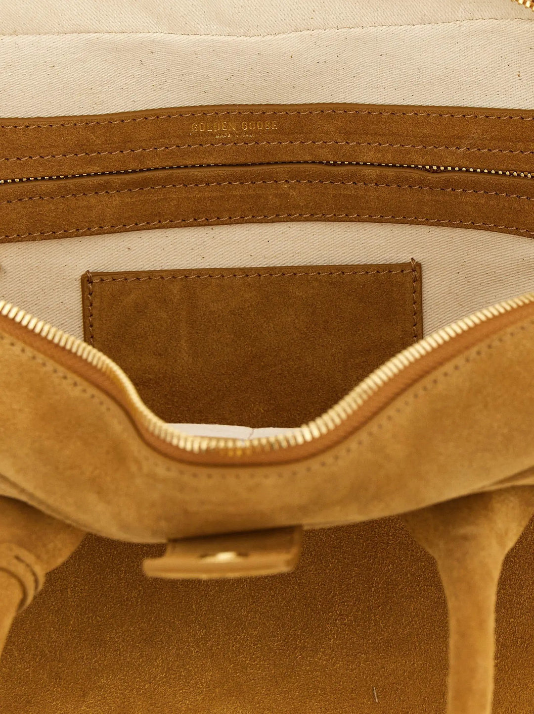 Golden Goose Beige Cowhide Handbag
