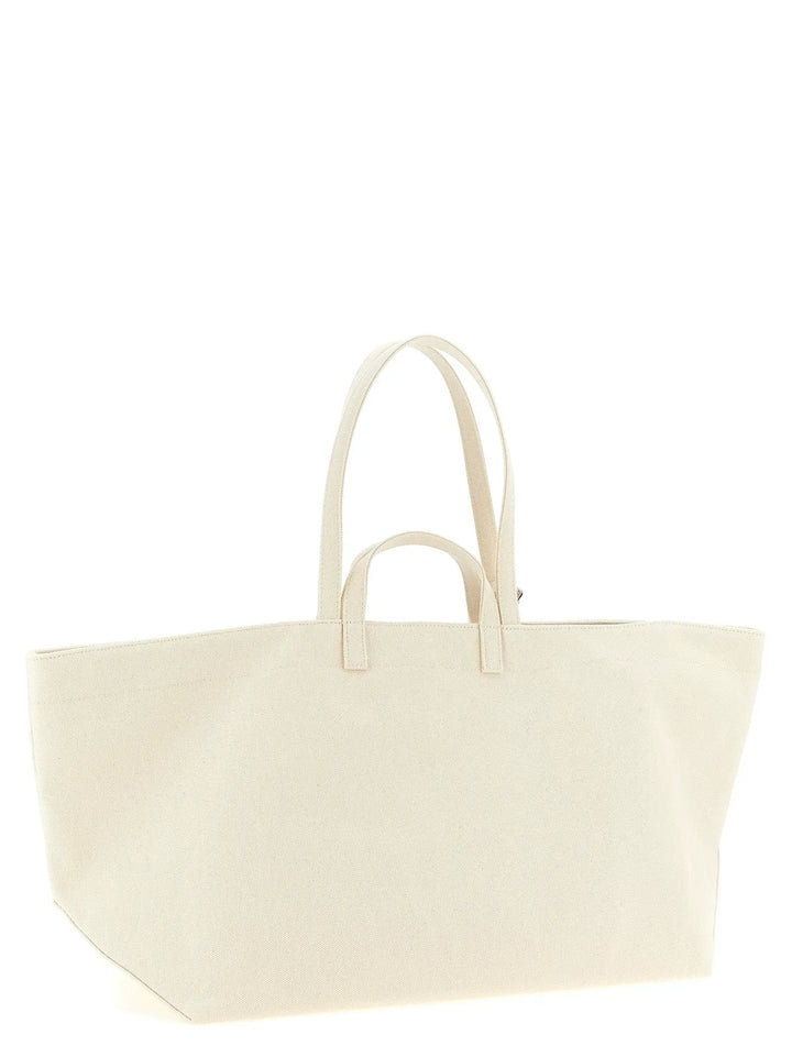 A.P.C. Beige Cotton Tote Bag