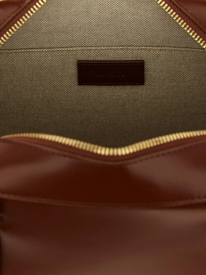 A.P.C. Brown Cowhide Handbag