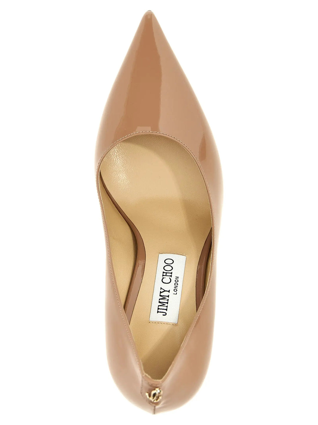 Jimmy Choo Sample Sale | Jimmy Choo Beige Calfskin High Heel Pumps - | Designer outlet