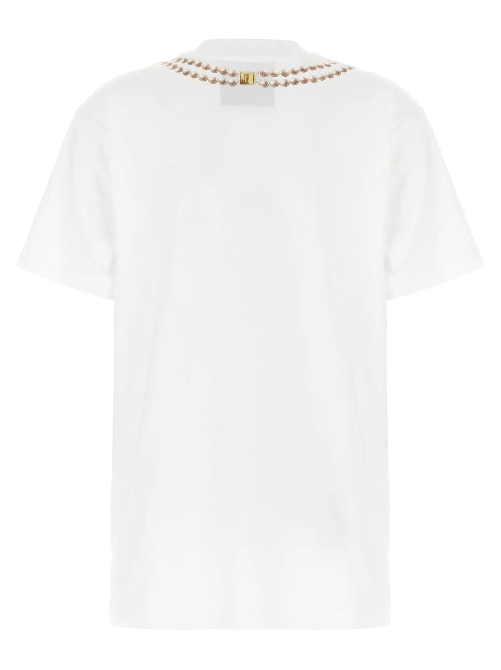 Moschino Sample Sale | Moschino White Cotton T-Shirt - | Designer outlet
