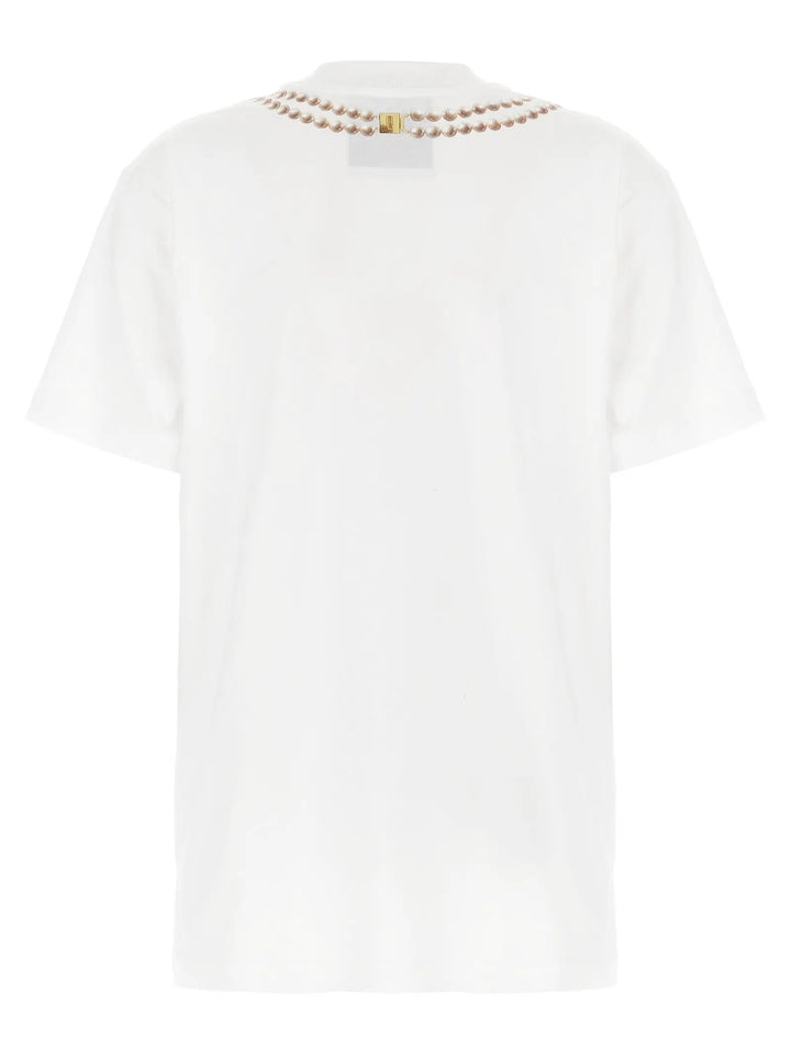 Moschino Sample Sale | Moschino White Cotton T-Shirt - | Designer outlet