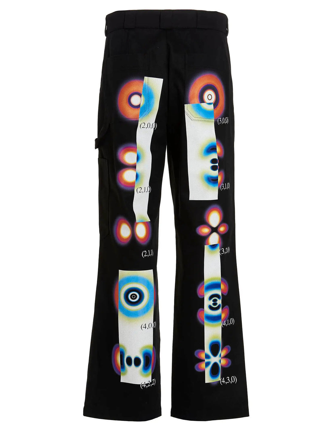 MSFTSrep Black Cotton Casual Pants