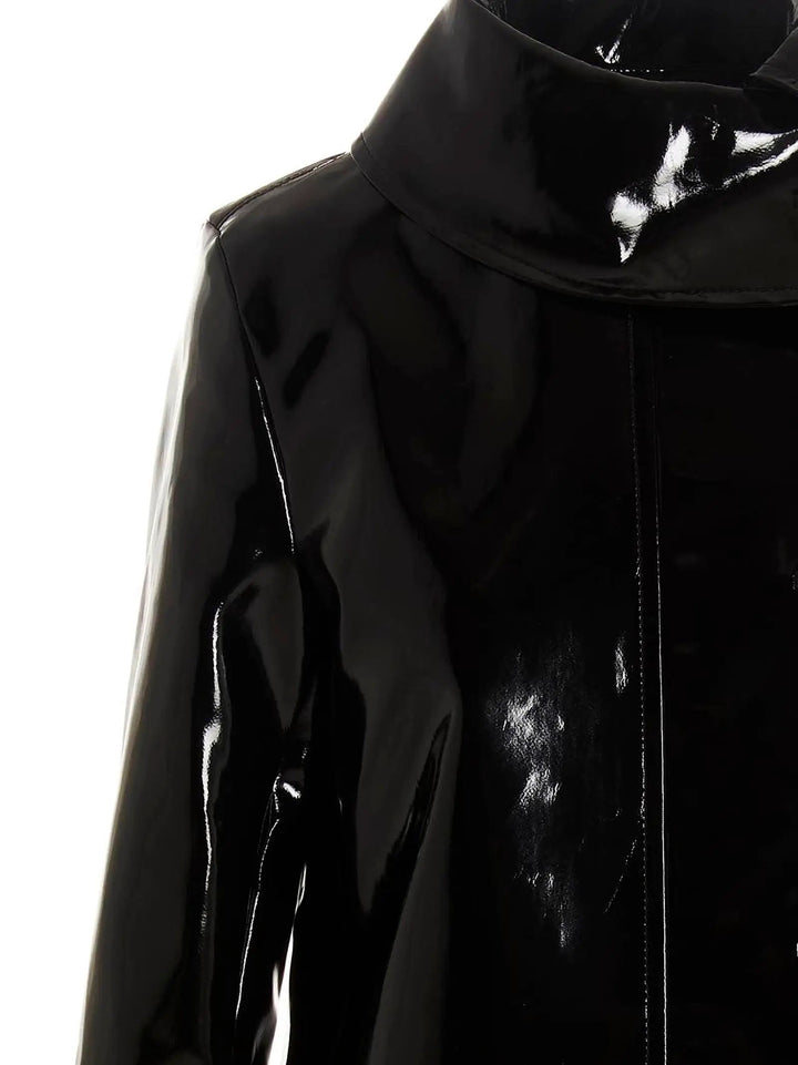 Raf Simons Black Cotton Coat