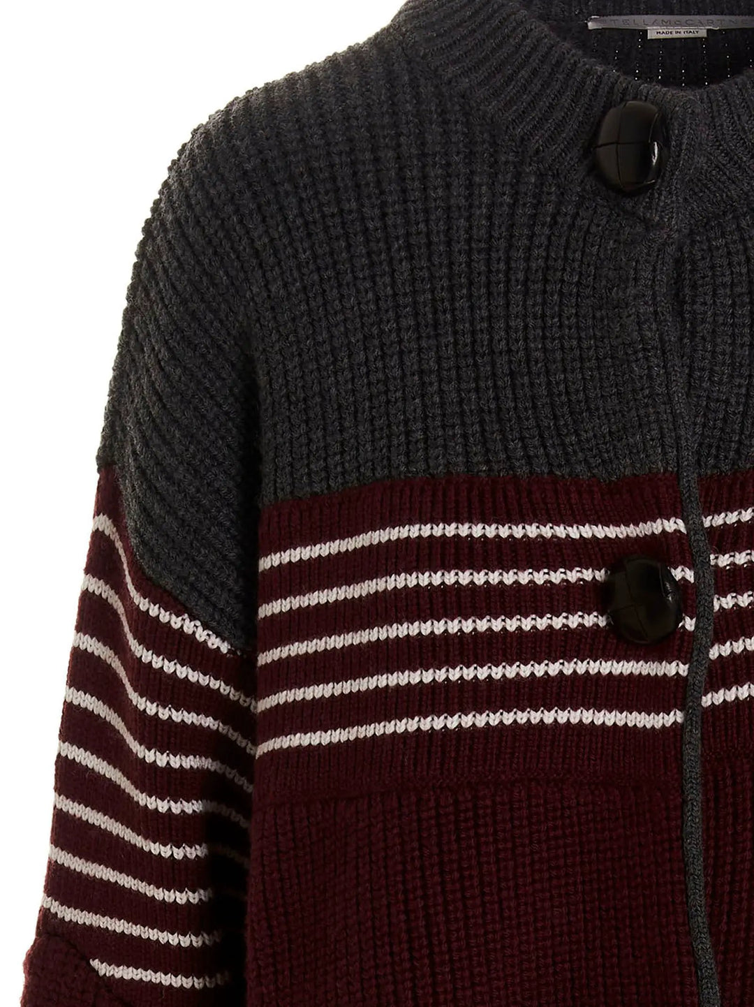 Stella McCartney Multicolor Virgin Wool Coat