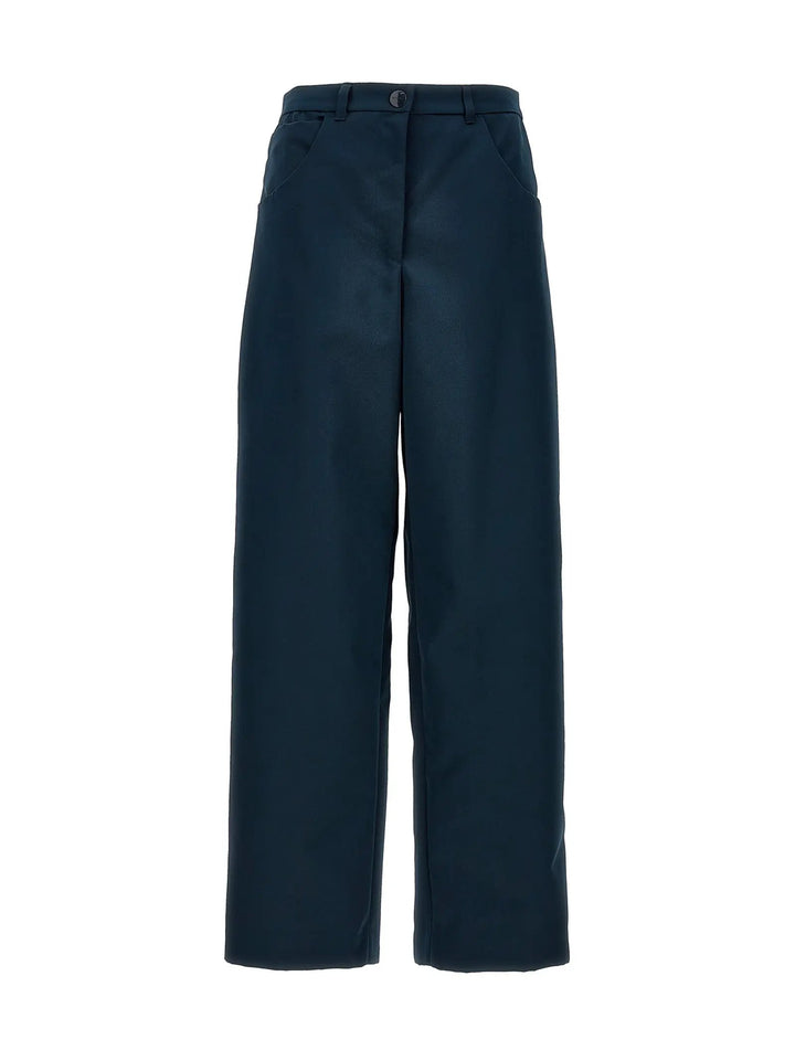 Etro Blue Polyester Cargo Pants