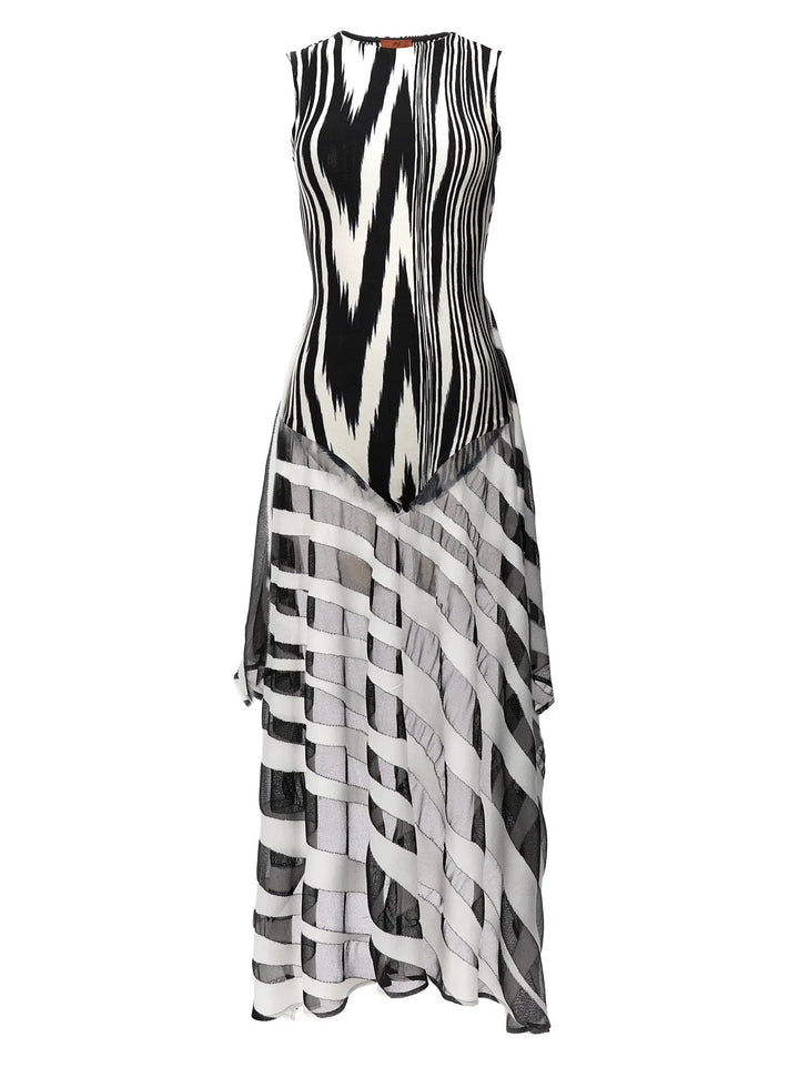 Missoni Bicolor Viscose Bodysuit