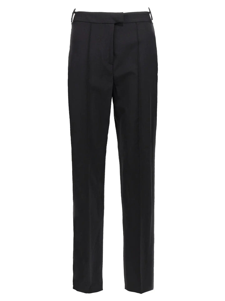 Nensi Dojaka Black Virgin Wool Pants