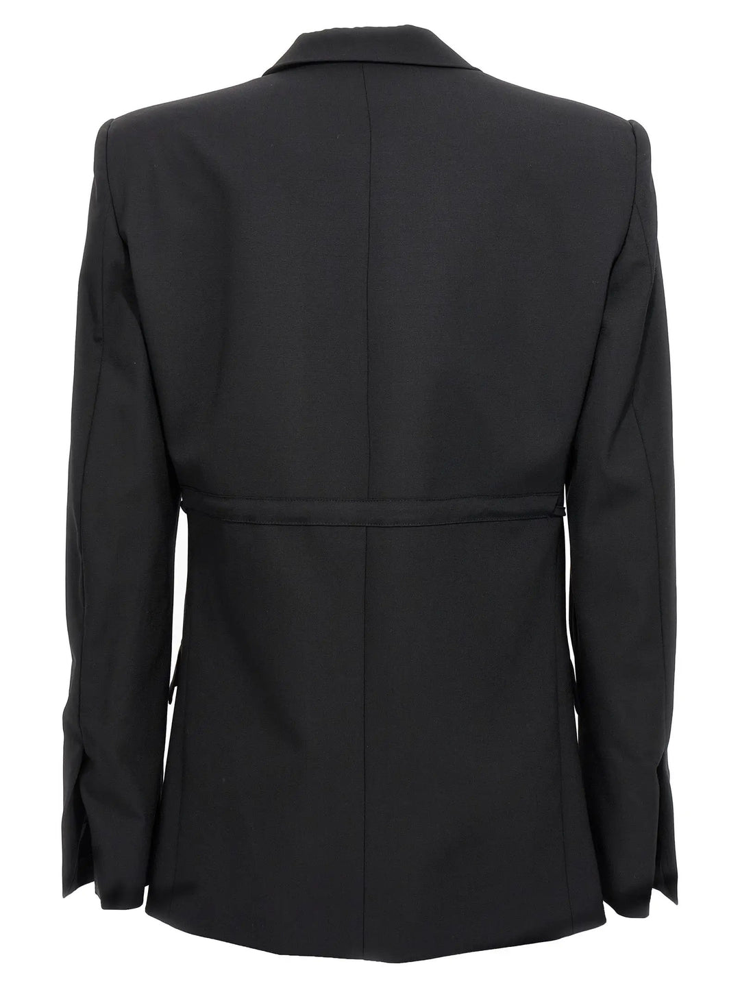 Nensi Dojaka Black Virgin Wool Blazer