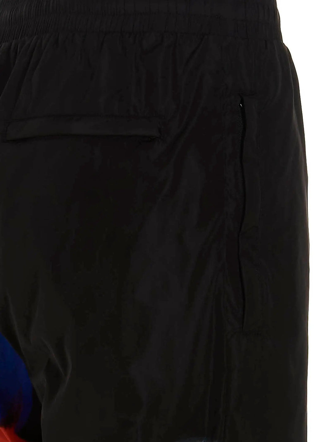 Moschino Black Polyamide Athletic Pants