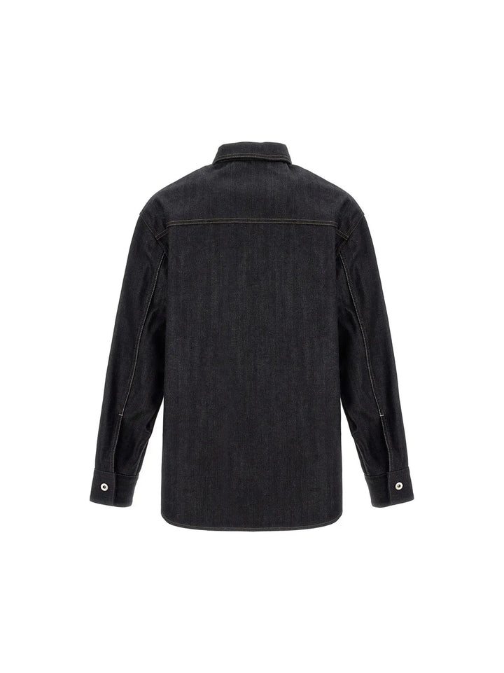 Jil Sander Sample Sale | Jil Sander Blue Cotton Blouse - | Designer outlet