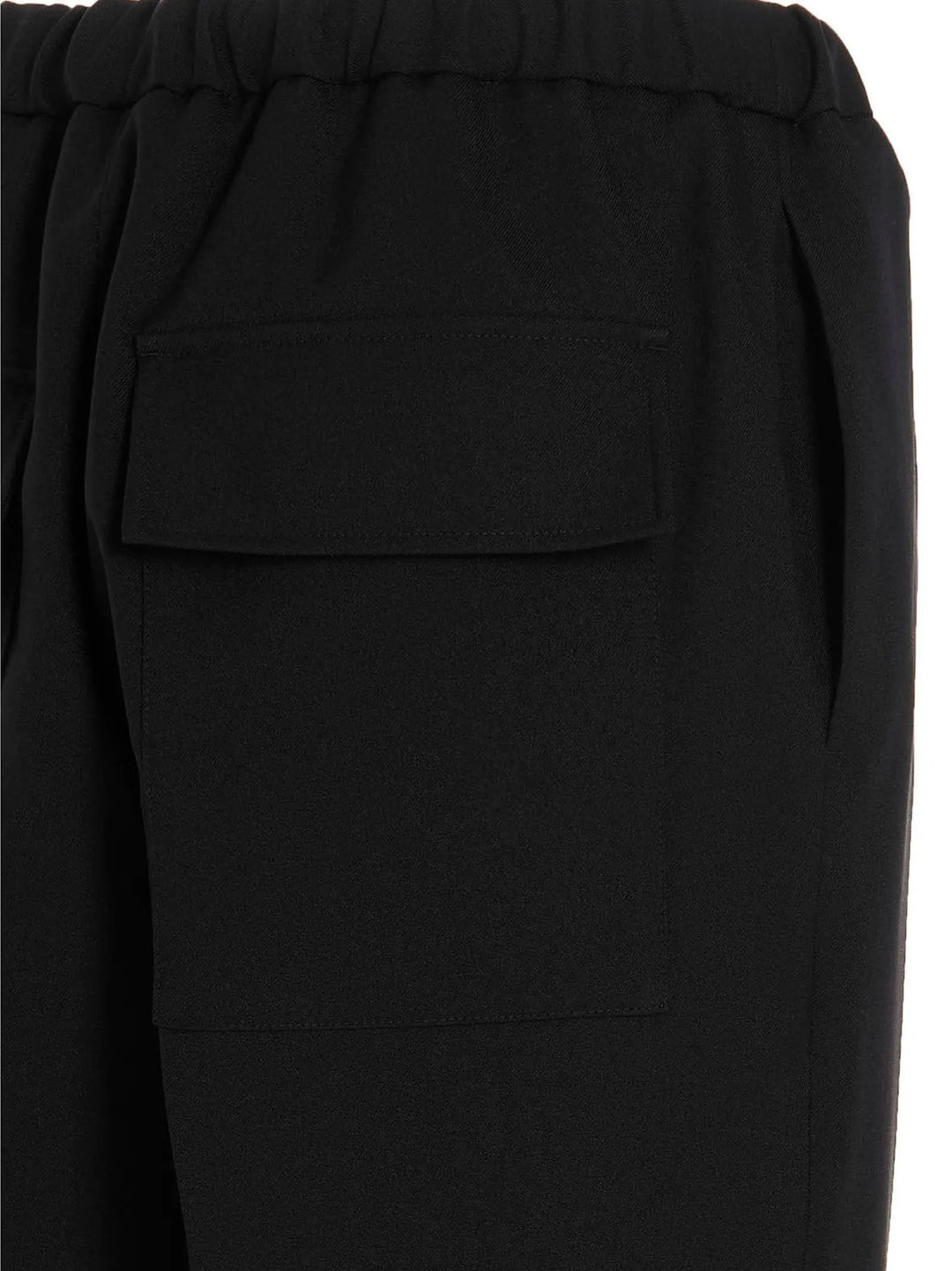 Jil Sander Blue Polyester Casual Pants