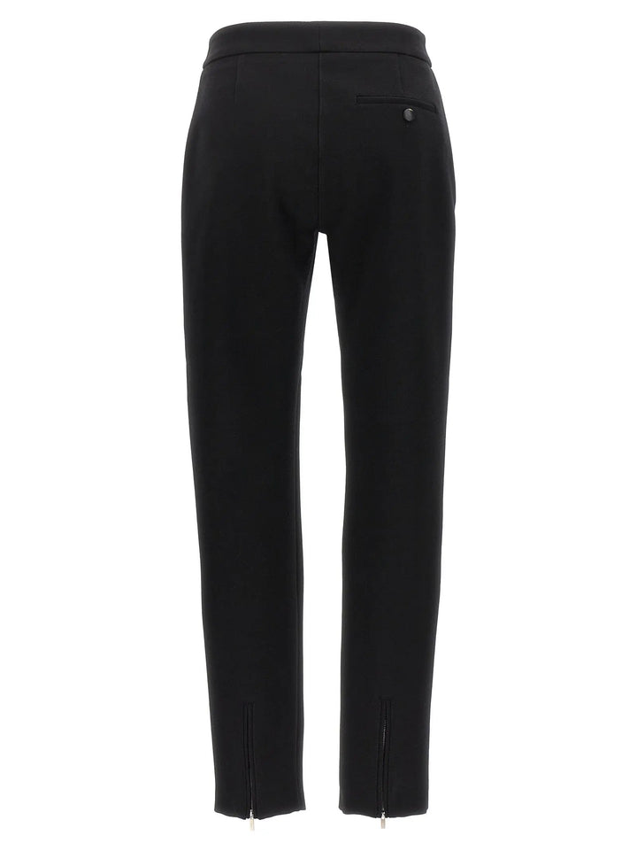 Ferragamo Black Elastane Skinny Pants