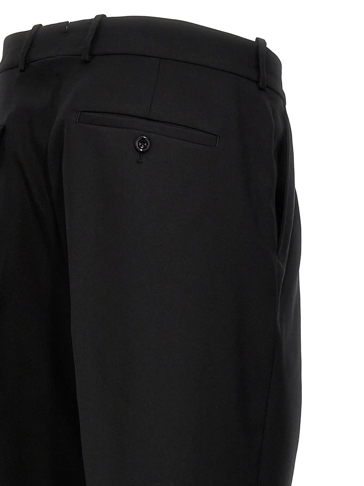 Alexander McQueen Black Wool Dress Pants