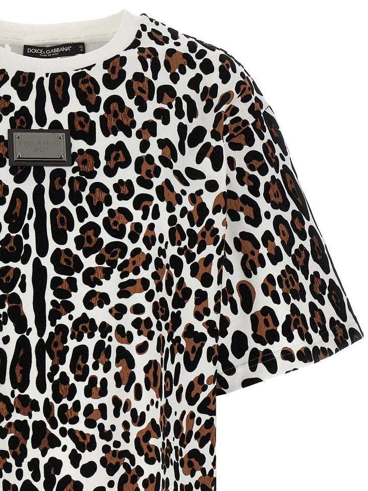 Dolce &amp; Gabbana Multicolor Cotton T-Shirt