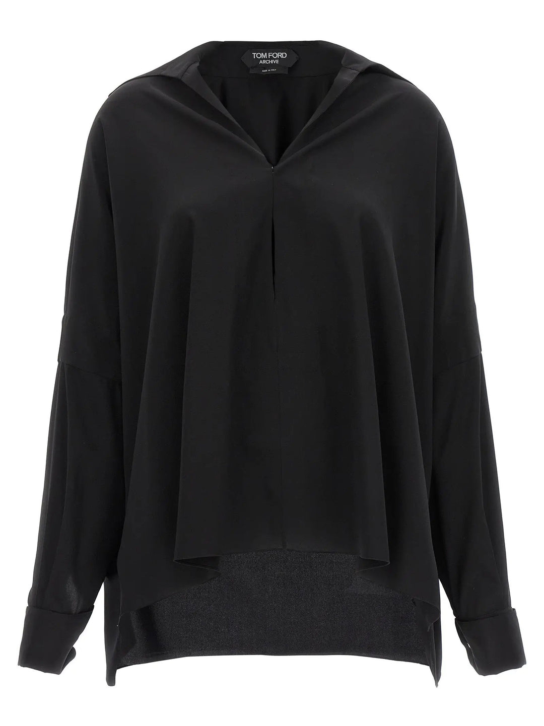 Tom Ford Black Silk Blouse