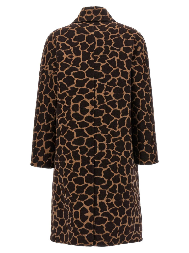 Max Mara Brown Virgin Wool Coat