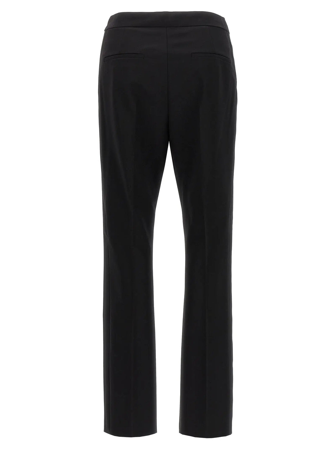 Max Mara Black Virgin Wool Dress Pants