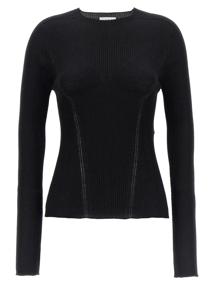 Lanvin Black Cashmere Cardigan