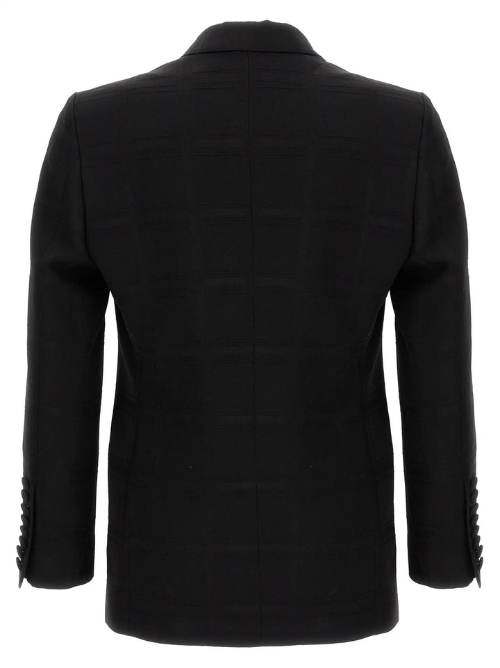 Etro Black Virgin Wool Blazer