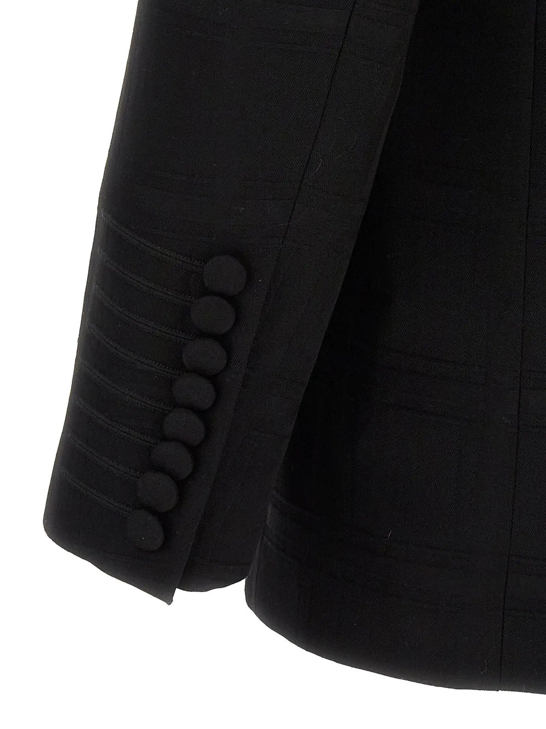 Etro Black Virgin Wool Blazer