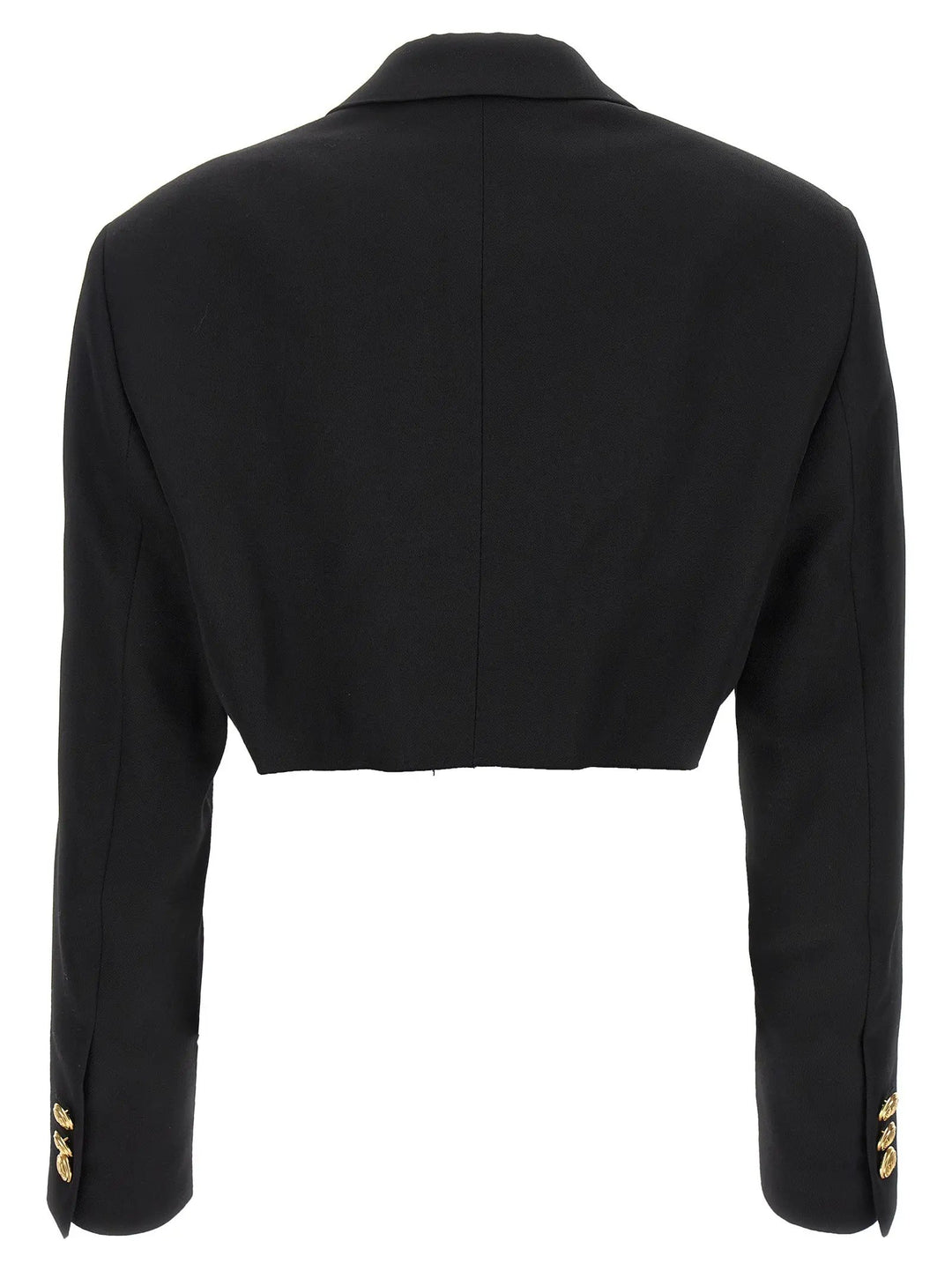 Palm Angels Black Polyester Blazer