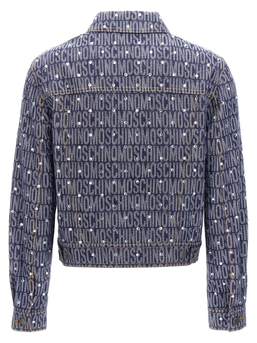 Moschino Blue Cotton Denim Jacket