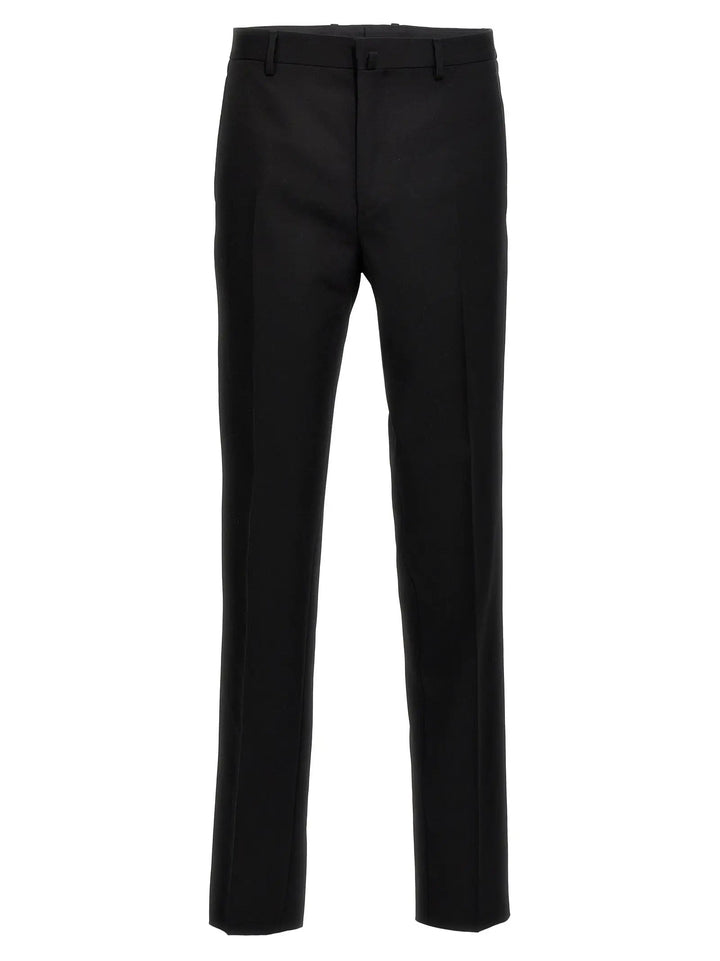 Lanvin Black Wool Dress Pants