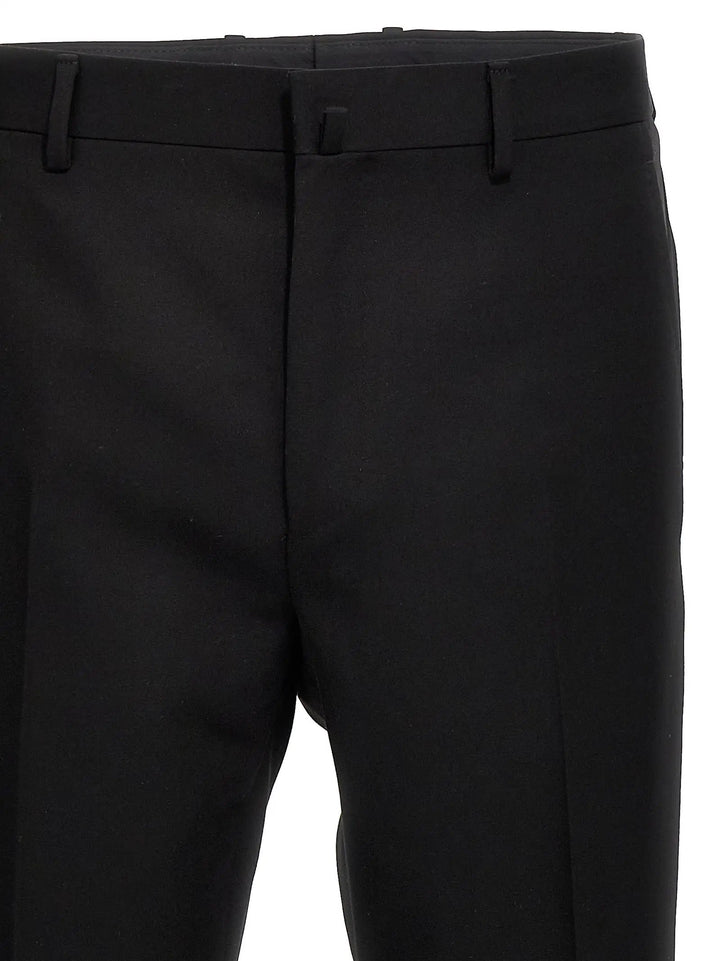 Lanvin Black Wool Dress Pants