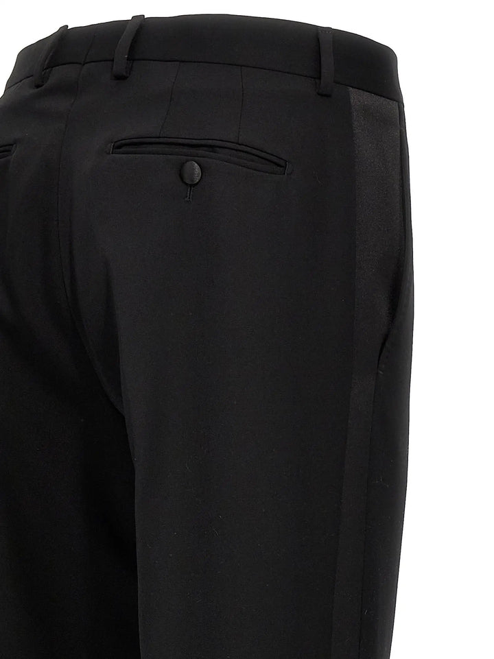 Lanvin Black Wool Dress Pants