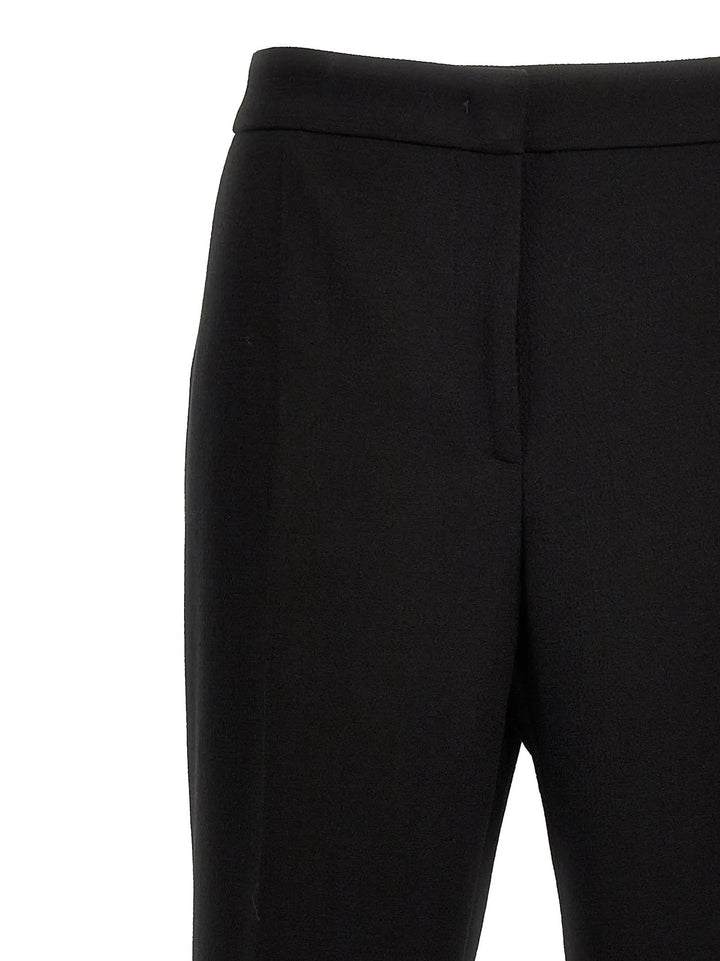 Moschino Black Viscose Dress Pants